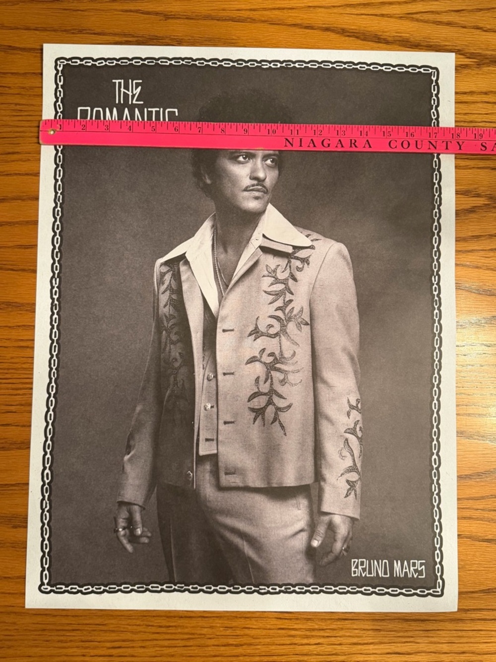 Bruno Mars The Romantic 18x24 Poster - Picture 3 of 4